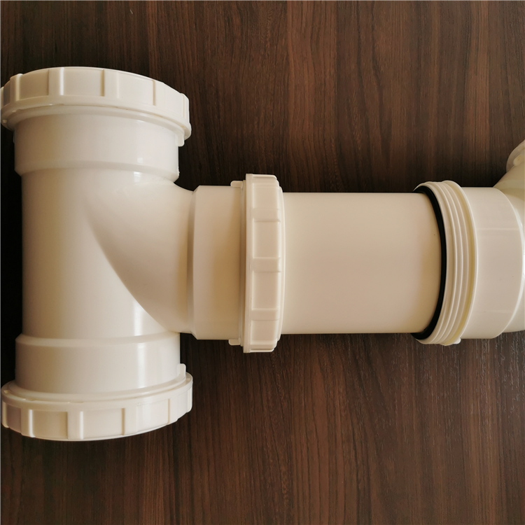 热熔承插式超静音排水管 旻夏供应HDPE压盖承插排水管 可定制大口径管材
