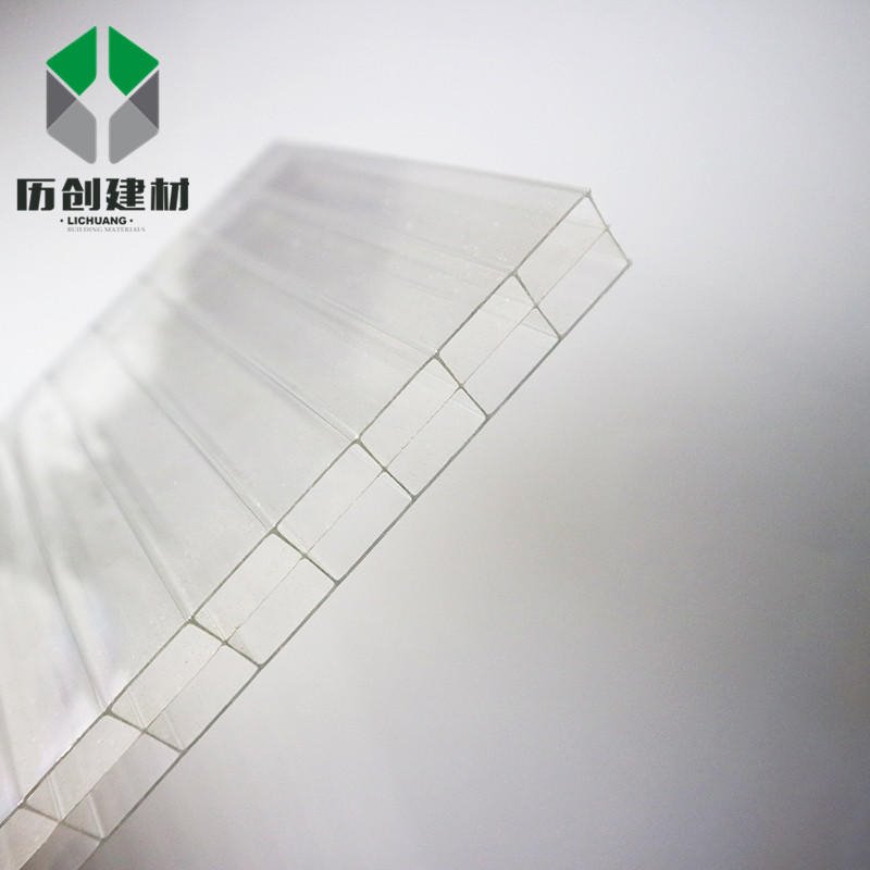 广州历创 pc阳光板 4mm透明阳光板 隔音、抗冲击塑料 厂家直销