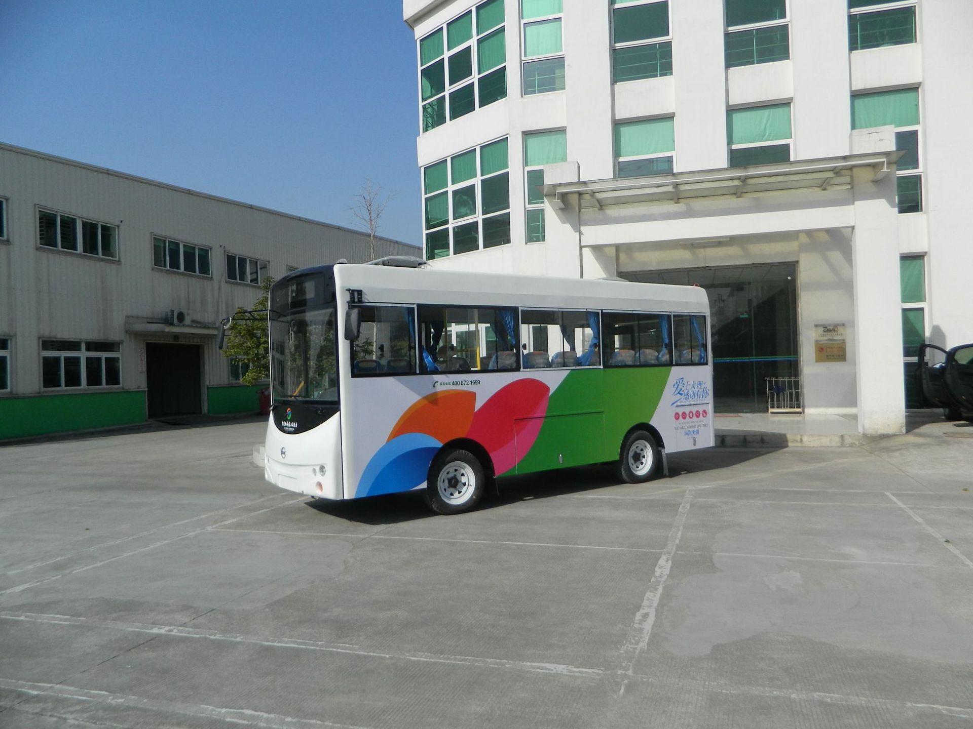 衢州14座电动观光车，利凯士得牌景区游览代步乘坐车示例图1