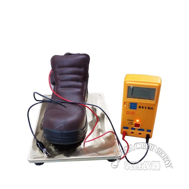 安全鞋子防静电测试仪 抗静电分散仪安全鞋抗静电测试仪50v100v500v鞋子导电性测试图片