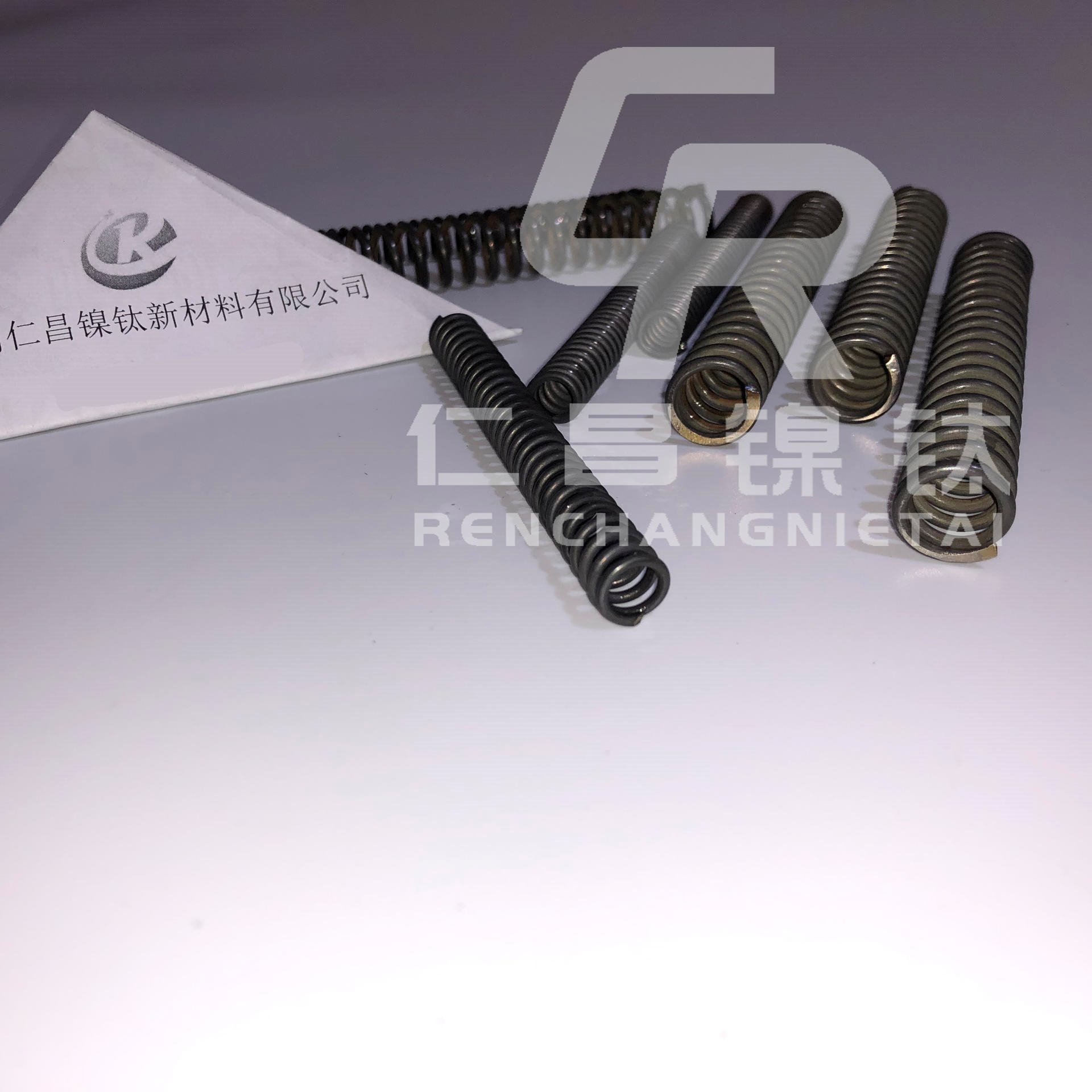 仁昌镍钛供应温控弹簧优质功能弹簧镍钛驱动装置镍钛合金定型