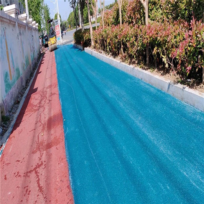 鹤壁学校彩色沥青跑道 汇祥颜料