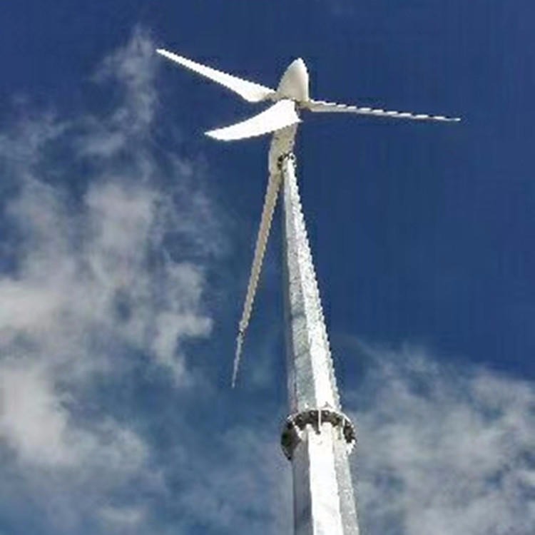 水平轴2000W 2Kw风力发电机风光互补发电机 无电地区专用图片