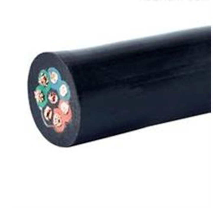 橡套电缆 重型钢丝加密加强型橡套滚筒耐弯曲软电缆 QXFW-J 3x10 450/750v 厂家加工定制