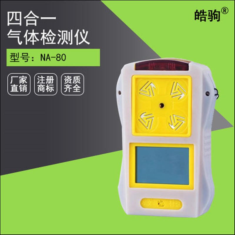 上海皓驹厂家直售 NA80有毒气体检测仪 多种气体检测仪 自选气体检测仪器 便携式气体检测仪