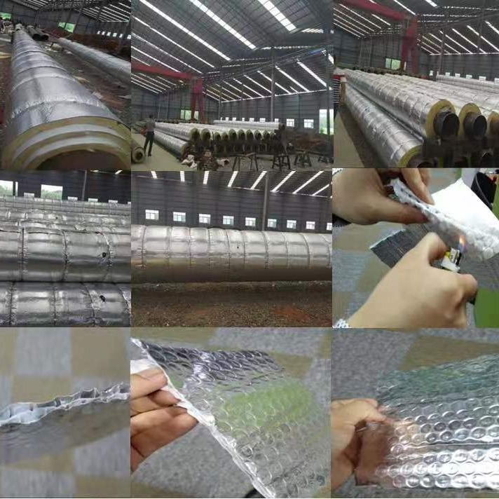 隔热防反射材料 铝箔气泡膜 双面铝箔隔热膜 东欧隔热气泡膜生产商