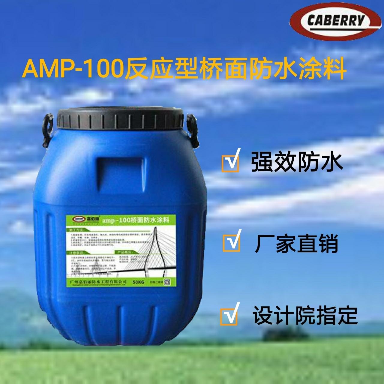 贵州 AMP-100桥面防水涂料 材料施工及现货报价