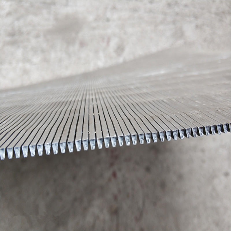 不锈钢楔形网 约翰逊网 梯形条焊接筛网 脱水脱渣不锈钢楔形条缝筛网