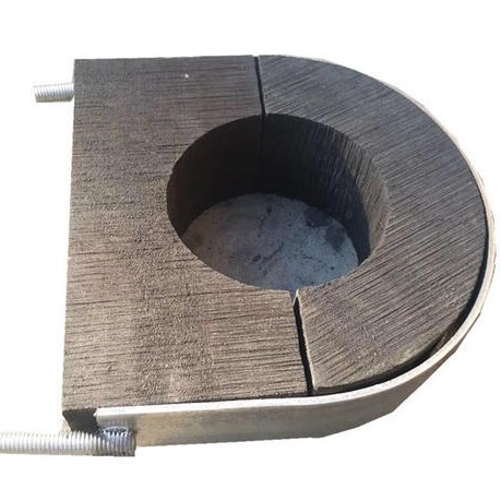 新疆空调木托 管道木质防腐管托 空调管托 强盛生产木托管托定制图片
