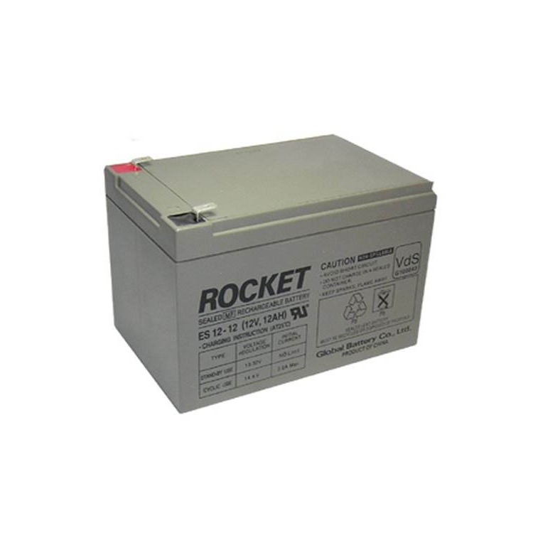 ROCKET韩国火箭蓄电池ES24-12足容量免维护铅酸原装电源12V24AH参数齐全
