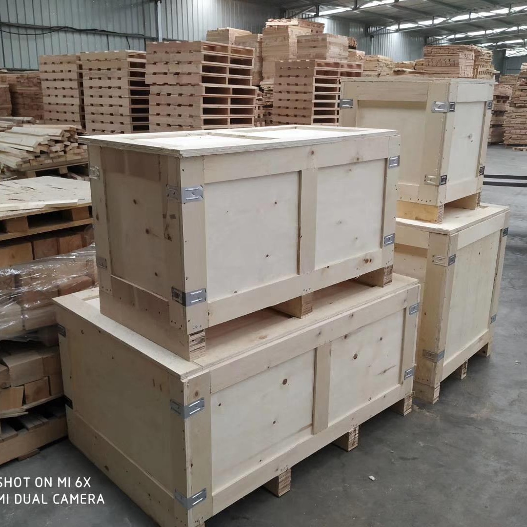 黄岛免熏蒸木箱量身定做 机械设备木箱载重大上门测量安装