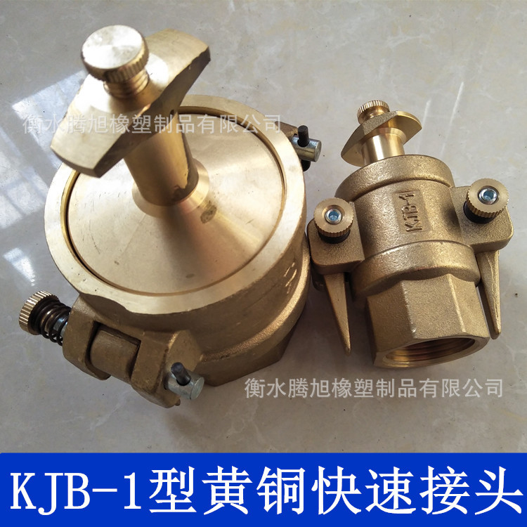 厂家直销KJB-1 KJB-2 液氨 液化气槽车专用黄铜快速接头示例图4