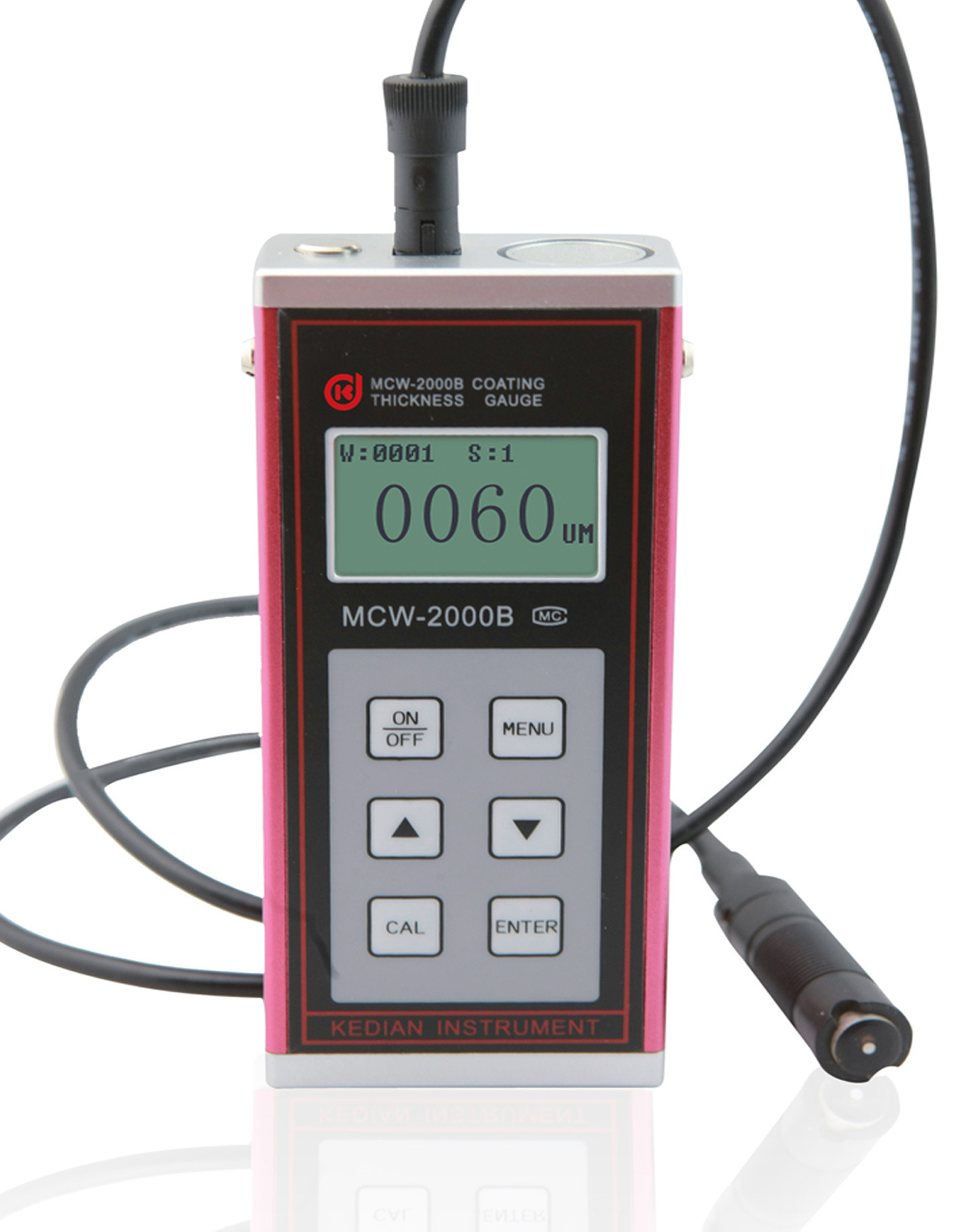 皆准仪器 MCW-2000B型涡流镀层测厚仪  数显测厚仪 薄膜测厚仪 厂家直销