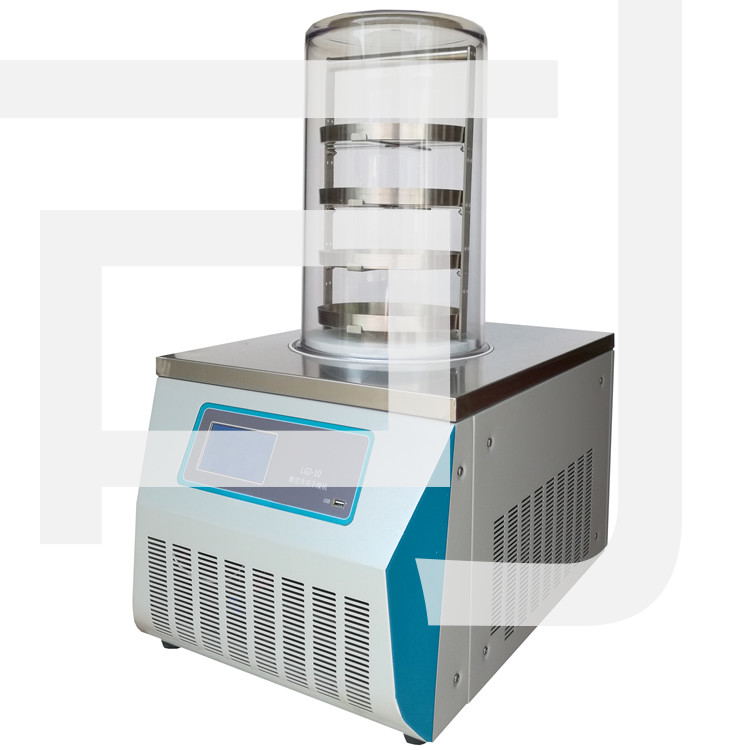 LGJ-10普通型冷冻干燥机 实验室蛋白小型冻干机价格示例图2