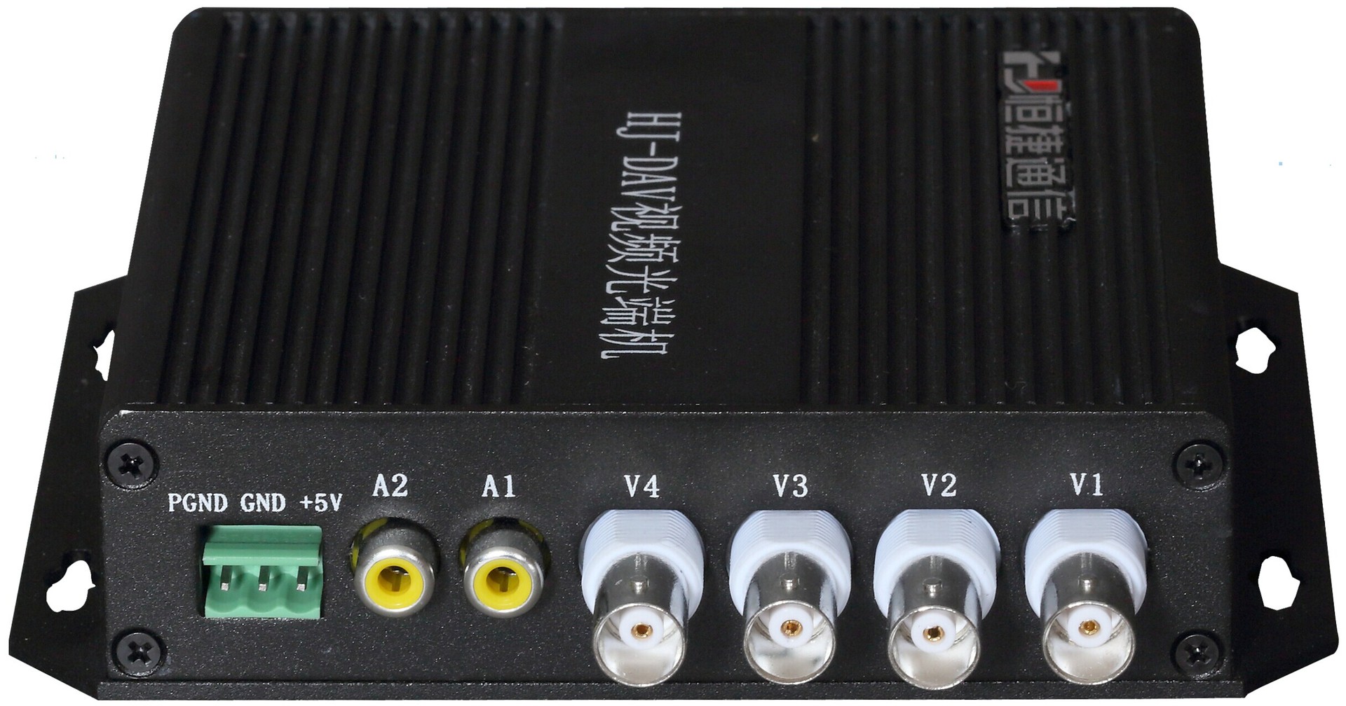 2路光端机2路视频光端机带1路反向数据 2V1D 工业级视频光端机示例图2