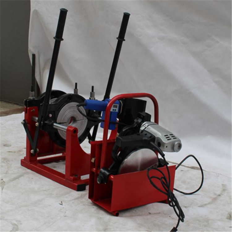 手动热熔对焊机 pe焊机 pe热熔200对接机设备厂家 山东秀华