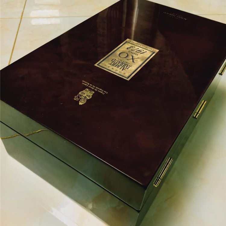 北京木盒定制高端酒水包装盒汾酒手提酒水包装盒特产传统白酒木盒图片