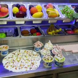 浩博炒酸奶机 炒冰淇淋卷机 炒冰机 泰国炒酸奶机 商用炒酸奶机