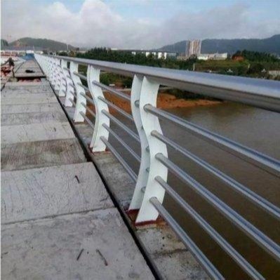 山东不锈钢碳素钢复合管厂家 聚晟 道路防撞护栏 城市景观桥梁栏杆 批发价格