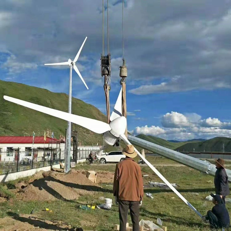 鄂尔多斯2千瓦低速永磁风力发电机-小型发电系统-可定做转速