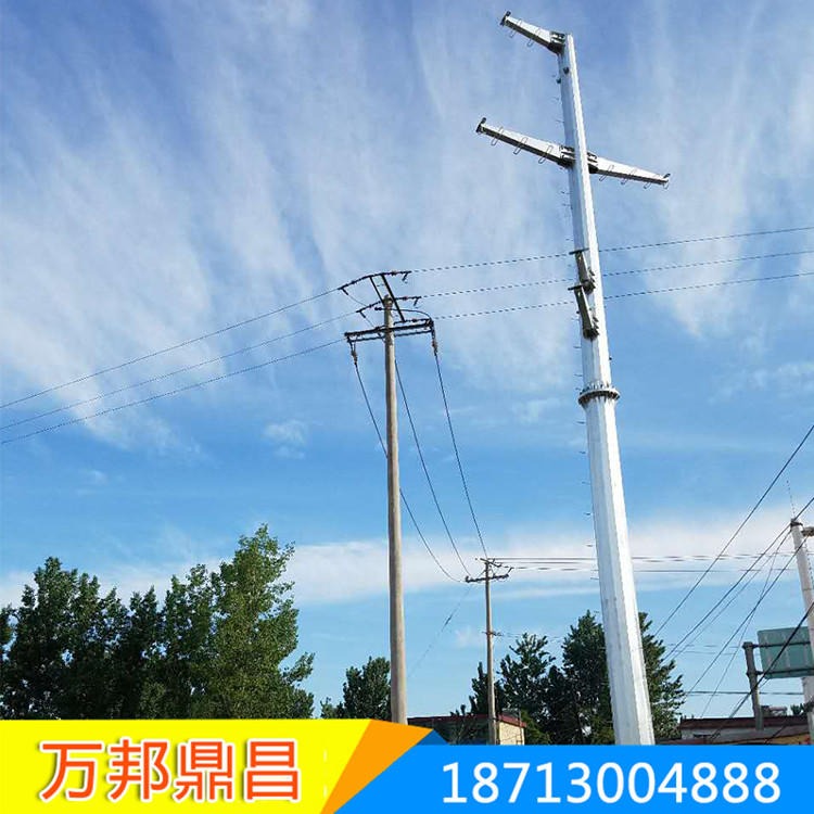 灵寿县  10kv电力钢管塔 66kv电力钢管杆 欢迎来电 187-1300-4888