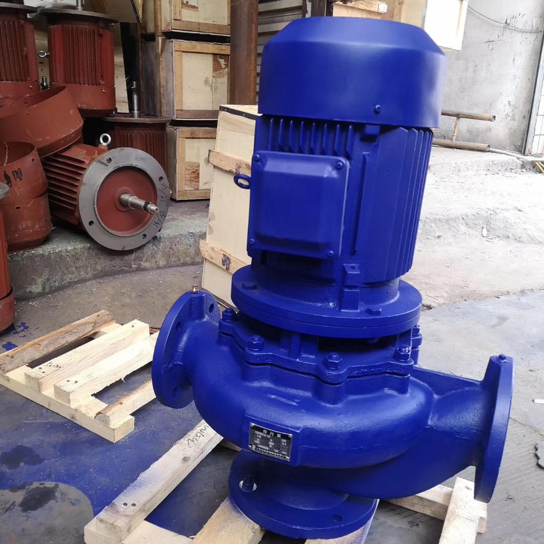 ISG立式管道离心泵 冷却水循环泵/空调热水循环泵 清水泵 不锈钢管道离心泵  ISG32-160 立式离心泵 增压泵