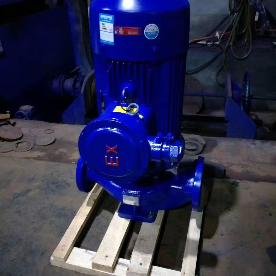 蓝升泵业ISG立式管道离心泵 单级单吸立式离心泵 不锈钢管道离心泵 ISG32-200立式离心泵