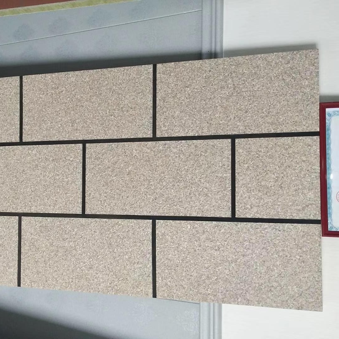 叶格厂家保温装饰复合一体板 保温装饰隔热板外墙保温系统材料一体板