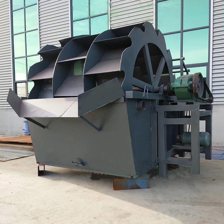 大型轮式洗砂机生产线 矿山轮式洗砂机 轮式洗沙机生产线设备定制