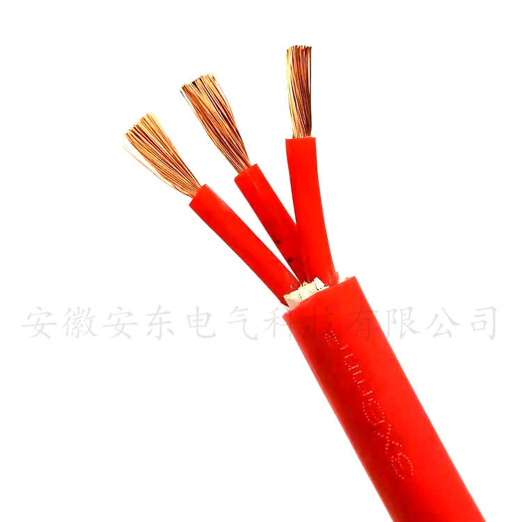 供应 耐高温阻燃硅橡胶电缆 ZR-YGCR 3x6平方 高温环境内电能传输线