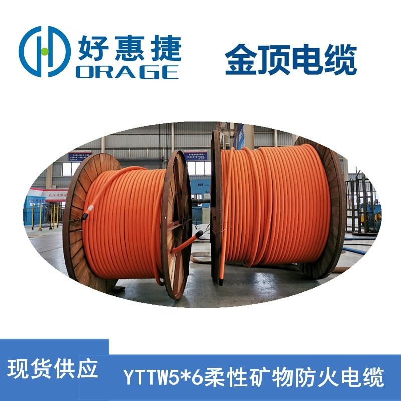 金顶电缆 YTTW56柔性电线电缆 四川电线电缆厂直销防火电缆