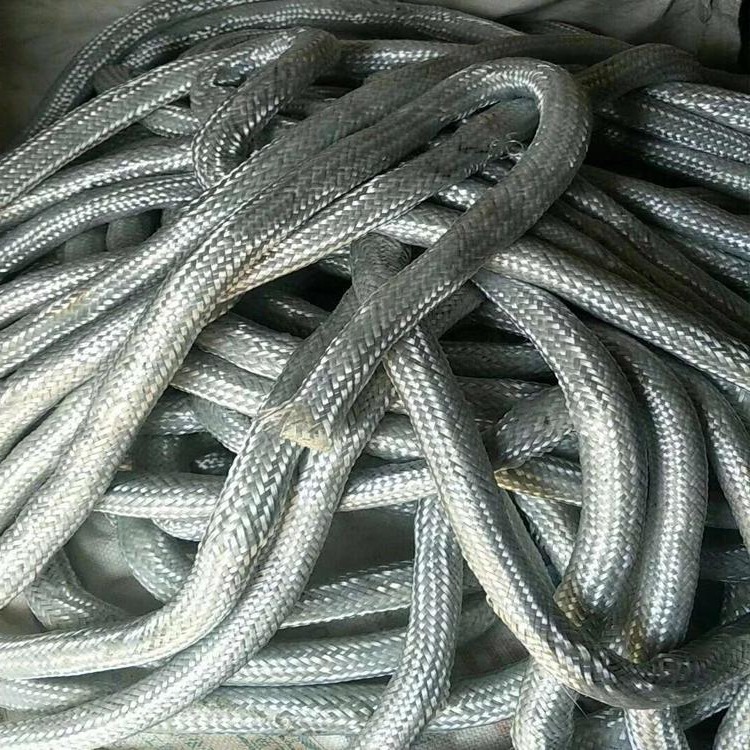 硅酸铝纤维绳  耐火纤维机编绳