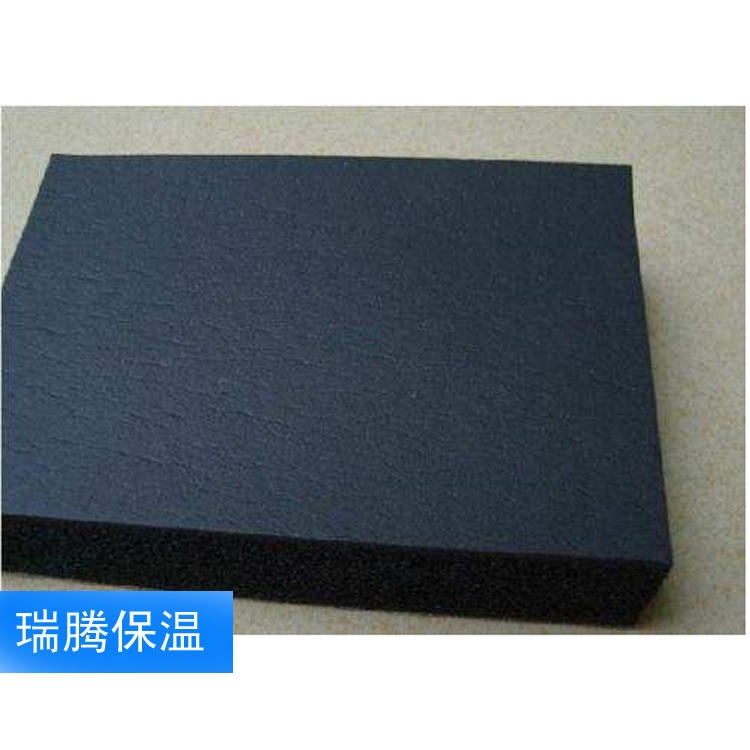 空调橡塑保温管 橡塑板 瑞腾 高密度防滑吸音橡塑板