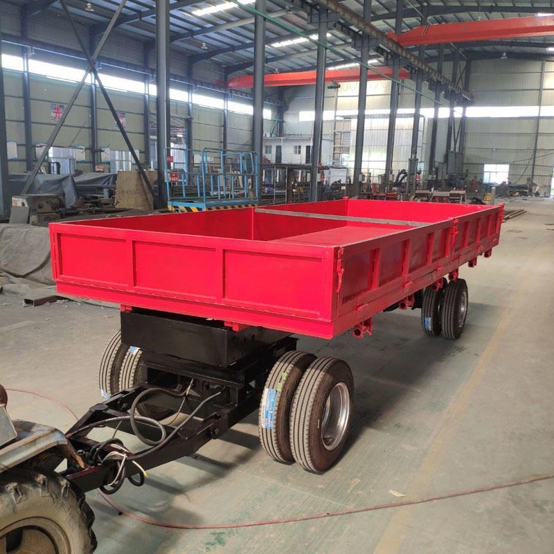 CSPC-8牵引式平板拖车 货物转运挂车 重型工具平板拖车 创硕