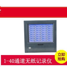 单色无纸温度记录仪 杭州无纸温度记录仪 带打印纸温度记录仪图片