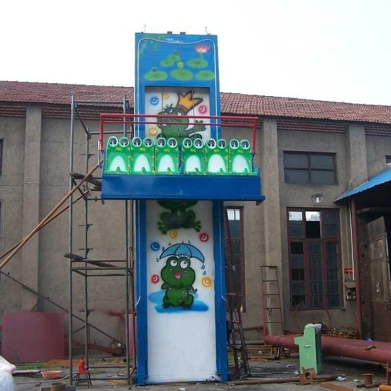 惊险刺激大型户外青蛙跳儿童游乐设备 郑州大洋青蛙跳生产厂家图片