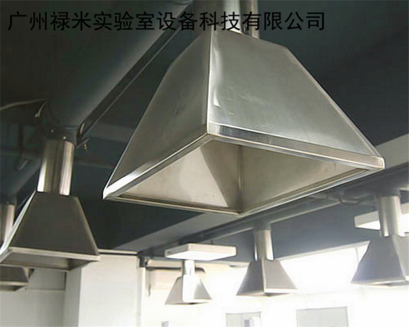 禄米实验室厂家供应 304不锈钢原子吸收罩 抽风排风罩集气罩 实验室配件LUMI-XSZ30