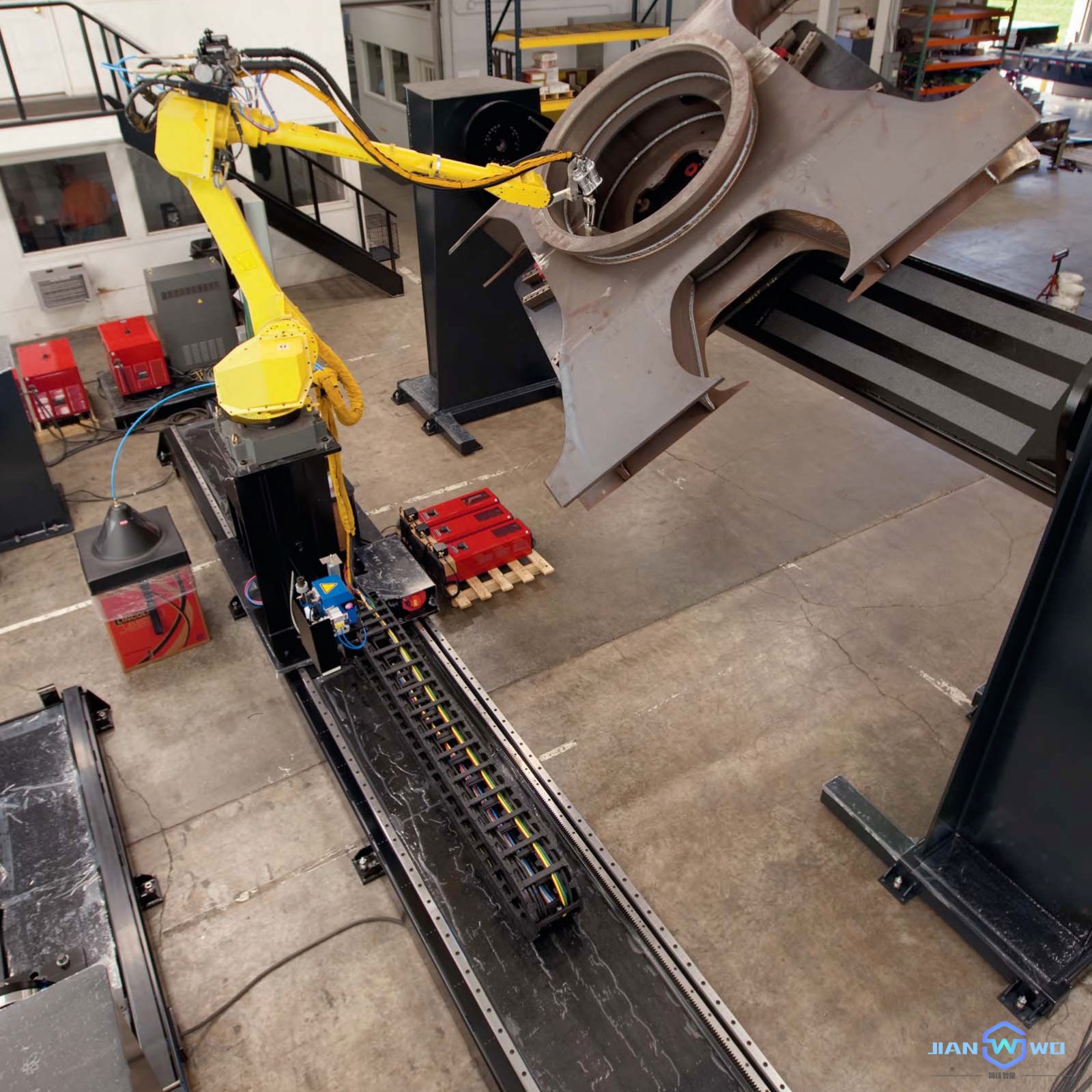 重工业自动化焊接 实现巨型工件和超厚板的快速品质焊接图片