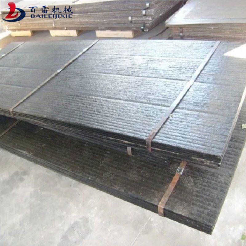 金属耐磨板 百雷 碳化铬合金板 明弧堆焊工艺耐磨板