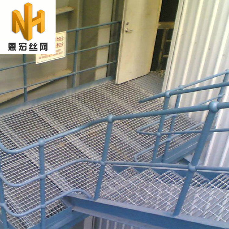 厂家直销热镀锌齿形钢格 不锈钢网格栅平台楼梯踏步板供应示例图15