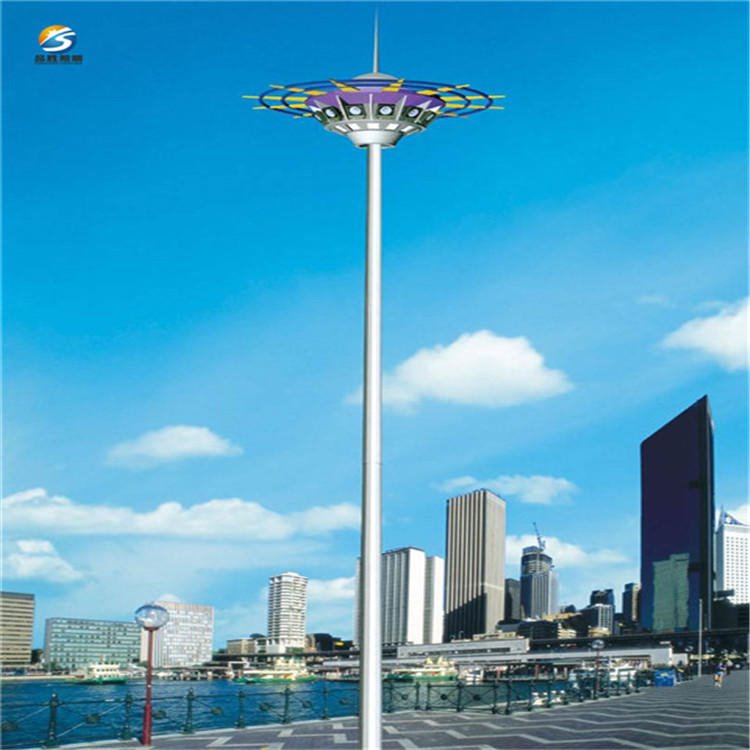 宜昌高杆灯厂家 低价促销18米25米广场高杆灯 品胜牌售后无忧