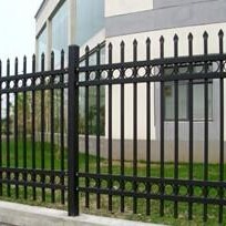 黑色工艺护栏 锌钢组装栅栏 锌钢围墙护栏厂家定制