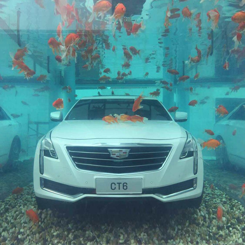 lanhu主题海洋馆设计 承接大型水族馆亚克力海水鱼缸隧道施工工程 亚克力海水鱼缸
