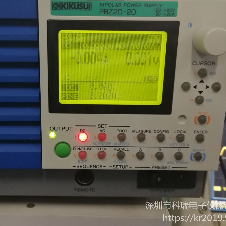 出售/回收 菊水Kikusui PLZ164WH 多机能高电压直流电子负载装置 全国包邮