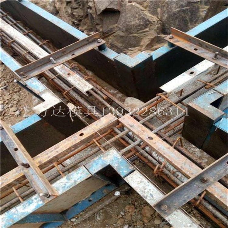 弧形锚杆框架梁模具 生态框架梁钢模具加工方案 方达模具