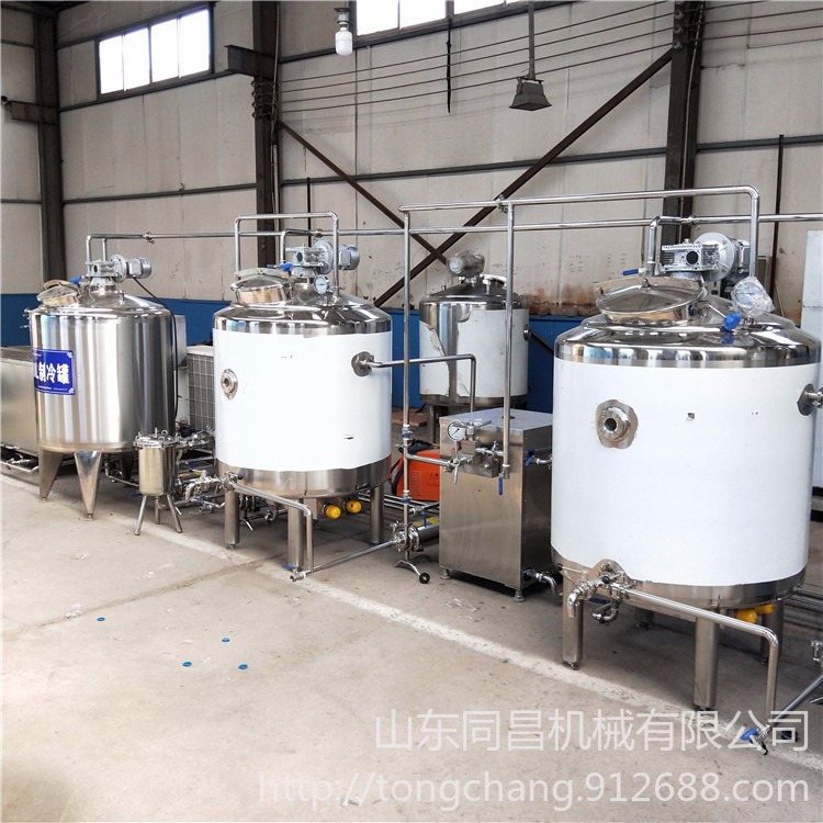 内蒙古驼奶生产线设备	西藏优质酸奶加工机器  乳品发酵罐  乳品生产线设备 老酸奶生产线