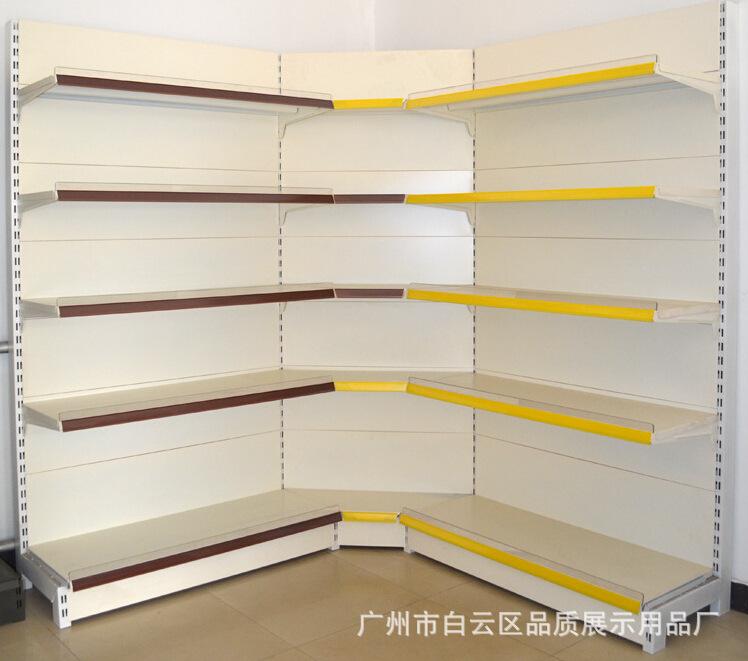 双扣背板重型超市货架 广州货架厂 单双面货架 展示置物架示例图36