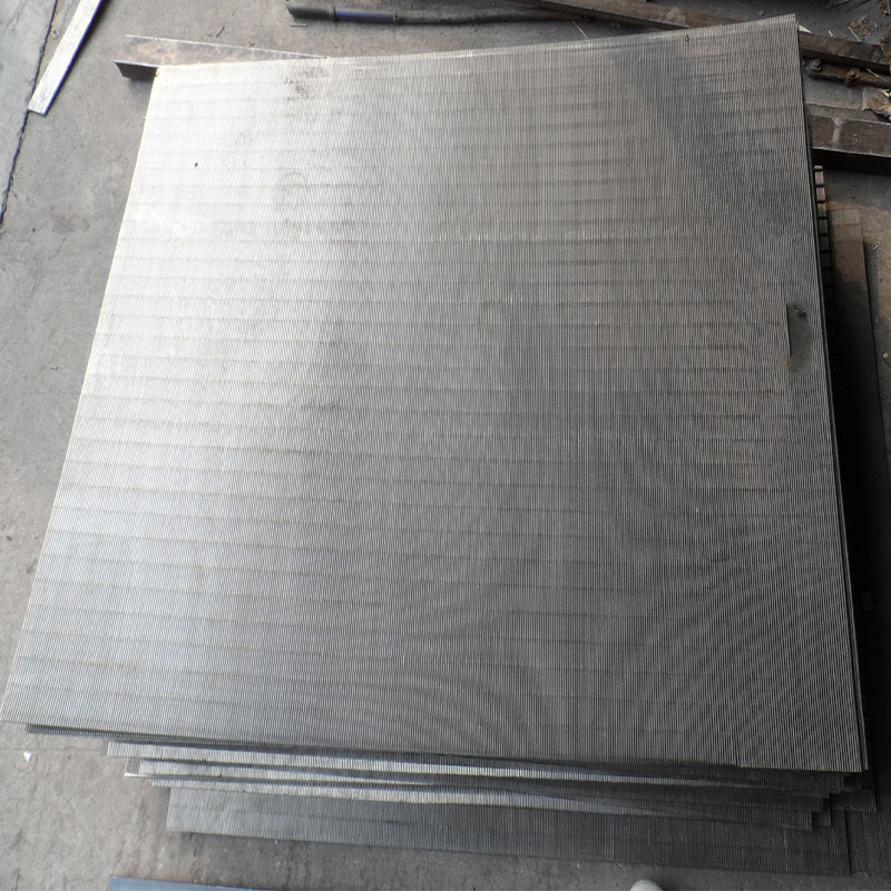 楔形网 楔形丝焊接筛网 不锈钢条缝筛 筛分用条缝筛网 条缝筛板