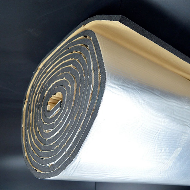 铝箔橡塑保温板 吸音棉保温管道 隔热保温棉嘉豪节能科技