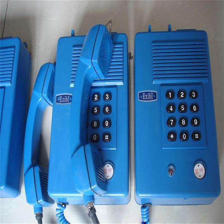 KTH-16双音频按键电话机厂家电话 KTH-16双音频按键电话厂家直销  矿用KTH-16双音频按键电话机售价 佳硕图片